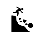 Rock-cliff icon
